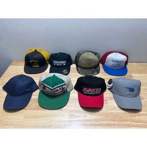 Vintage Trucker Hat Baseball Cap Lot of 8 One Size Fits Most NWOT